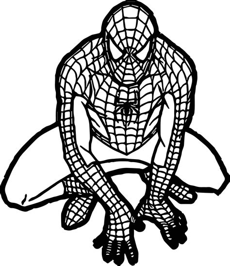 Spiderman Clipart Png. . Spiderman clipart black and white
